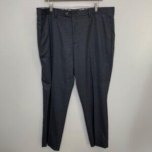 TED BAKER cabtro blue tweed mini print men's trousers size 40R